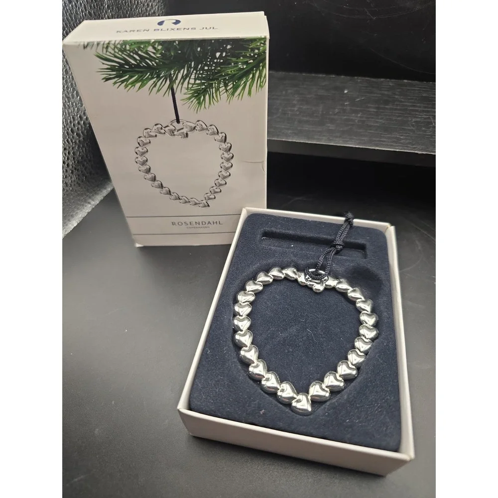 Rosendahl Copenhagen  Heart  Karen Blixen's Jul Design Ornament